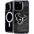 NFL Houston Texans Black & White iPhone 16 Pro MagSafe Case